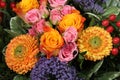 Bouquet of wonderful fresh Summer Flowers Royalty Free Stock Photo