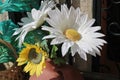 Bouquets of daisy flowers and other yellow flowers