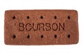 Bourbon Biscuit Royalty Free Stock Photo