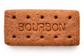 Bourbon cream biscuit Royalty Free Stock Photo