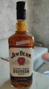 Bourbon jim beam whiskey