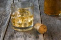 Bourbon in a Lowball Glass Royalty Free Stock Photo