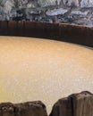 Bourbon Mash Fermenting in Distillery Royalty Free Stock Photo