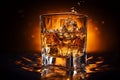 Bourbon Spirits drink Royalty Free Stock Photo