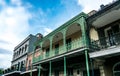 Bourbon Street. Ancient French Quarter of New Orleans, Louisiana, USA