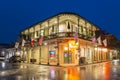 Bourbon Street in French Quarter, New Orleans Royalty Free Stock Photo