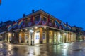 Bourbon Street in French Quarter, New Orleans Royalty Free Stock Photo