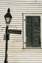 Bourbon Street Lamppost Royalty Free Stock Photo