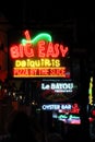 Bourbon Street Neon Signs Royalty Free Stock Photo