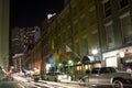 Bourbon street at night