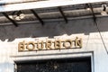 Bourbon street sign in New Orleans, Louisiana, USA