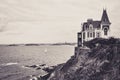 Bourgeois Mansion Facing the Sea in Dinard Royalty Free Stock Photo