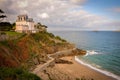 Bourgeois Mansion Facing the Sea in Dinard Royalty Free Stock Photo