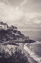 Bourgeois Mansion Facing the Sea in Dinard Royalty Free Stock Photo