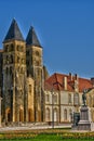 Bourgogne, the picturesque basilica of Paray le Monial