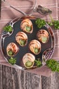 Bourgogne snail, french gastronomy Royalty Free Stock Photo