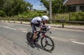 The Cyclist Warren Barguil - Criterium du Dauphine 2017