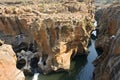 Bourke's Luck Potholes, Blyde River Canyon, South-Africa / Zuid- Royalty Free Stock Photo