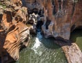 Bourke`s Luck Potholes rock formation in Blyde River Canyon Reserve, South Africa