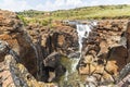 Bourkes Luck Potholes landscape view, South Africa