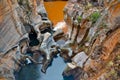 Bourkes Luck Potholes, in Mpumalanga, South Africa Royalty Free Stock Photo