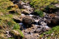 Bourne. Road to the winter station and spa Poiana Brasov. Royalty Free Stock Photo