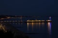 Bournemouth Pier lit up at at Night