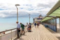 Bournemouth Pier in a summer day in Bournemouth, UK