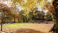 The Bournville Rest House on the Green , Bournville, Birmingham, UK