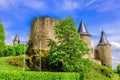 Bourscheid Castle, Luxembourg Royalty Free Stock Photo