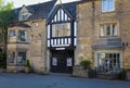 Bourton on the Water - Cotswolds shops - England Royalty Free Stock Photo