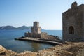 The Bourtzi fort of Castle of Methoni, Greece