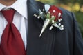 Boutonniere Royalty Free Stock Photo