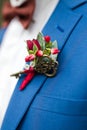 Boutonniere Royalty Free Stock Photo