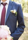 Boutonniere groom