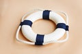 Bouy Floatation Assistance Rescue Rope Ring Safe Concept Royalty Free Stock Photo