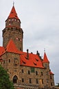 Bouzov castle Royalty Free Stock Photo