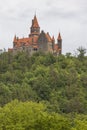 Bouzov castle in Northern Moravia, Czech Republic Royalty Free Stock Photo