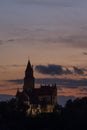 Bouzov castle in Northern Moravia, Czech Republic Royalty Free Stock Photo