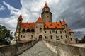 Bouzov Hrad Castle, Czech Republic Royalty Free Stock Photo