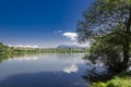 Bovan lake in Serbia