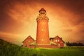 Bovbjerg Fyr lighthouse in Denmark