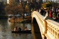 Bow Bridge, Central Park, Early Spring Royalty Free Stock Photo