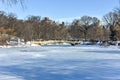 Bow Bridge - Central Park, New York Royalty Free Stock Photo