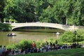 Bow Bridge, the most romantic bridge in Central Park New York