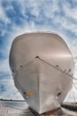 The bow of a cruise ship Royalty Free Stock Photo
