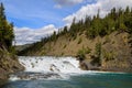 Bow River Falls Banff National Park Alberta Royalty Free Stock Photo