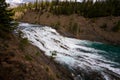 Bow River Falls Banff National Park Alberta Royalty Free Stock Photo