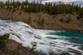 Bow River Falls Banff National Park Alberta Royalty Free Stock Photo