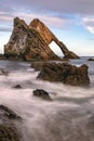 Bow Fiddle Rock - Portknockie - Scotland Royalty Free Stock Photo